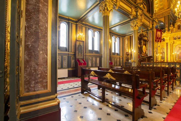 Sveti Stephen Church Iron Church Turks Demir Kilise Interieur Brede — Stockfoto