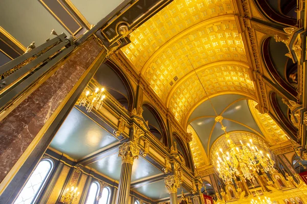 Iglesia Sveti Stephen Iglesia Hierro Turco Demir Kilise Vista Interior — Foto de Stock