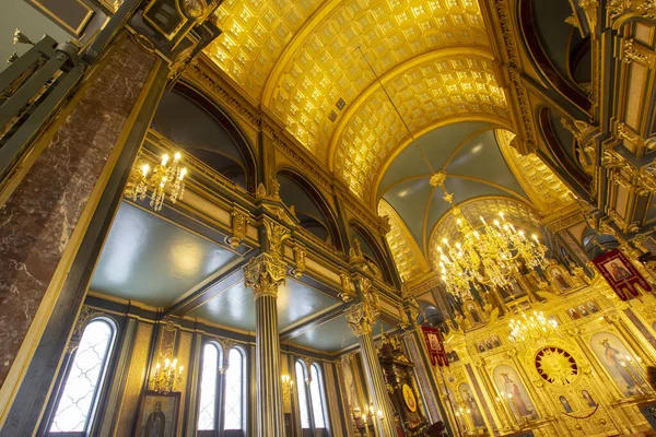 Iglesia Sveti Stephen Iglesia Hierro Turco Demir Kilise Vista Interior — Foto de Stock