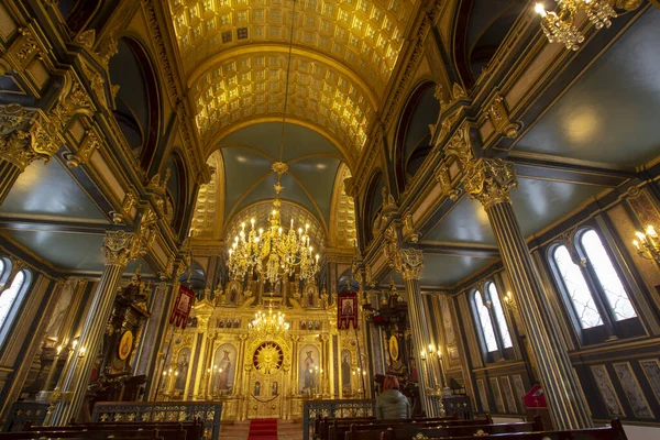 Biserica Sveti Ștefan Biserica Fier Turcă Demir Kilise Vedere Interioară — Fotografie, imagine de stoc