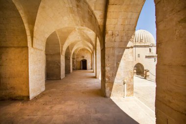 Zinciriye Madrasa manzarası Mardin Şehri, Türkiye