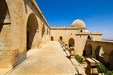 Zinciriye Madrasa manzarası Mardin Şehri, Türkiye