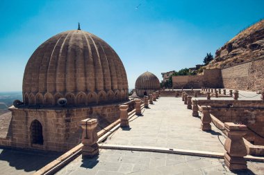 Zinciriye Madrasa manzarası Mardin Şehri, Türkiye