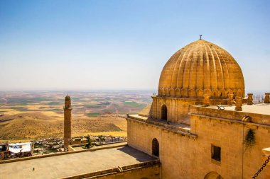 Zinciriye Madrasa manzarası Mardin Şehri, Türkiye