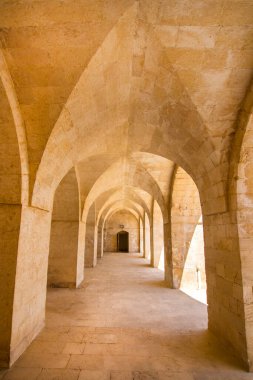 Zinciriye Madrasa manzarası Mardin Şehri, Türkiye