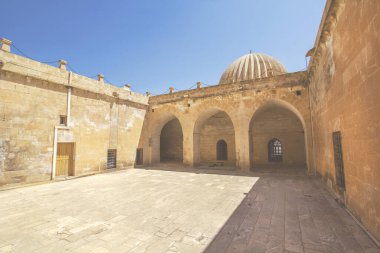 Zinciriye Madrasa manzarası Mardin Şehri, Türkiye
