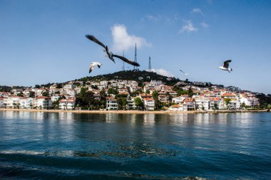 Burgaz Adasi, İstanbul yakınlarındaki Marmara Denizi 'nin en büyük üçüncü şehridir..