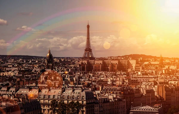 Beautiful Eiffel Tower Paris — Stock Photo, Image