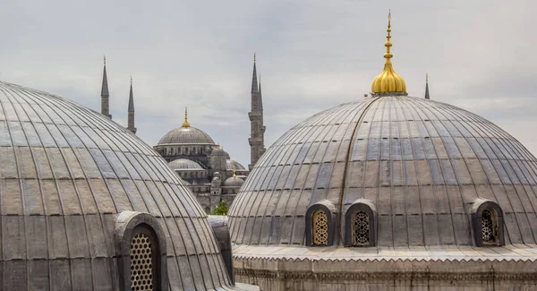 Istanbul Turkey April 2016 Sultan Ahmed Moskén Från Istanbul Turkiet — Stockfoto