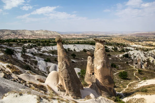 Volcanic rocks landscape at Cappadocia Turkey