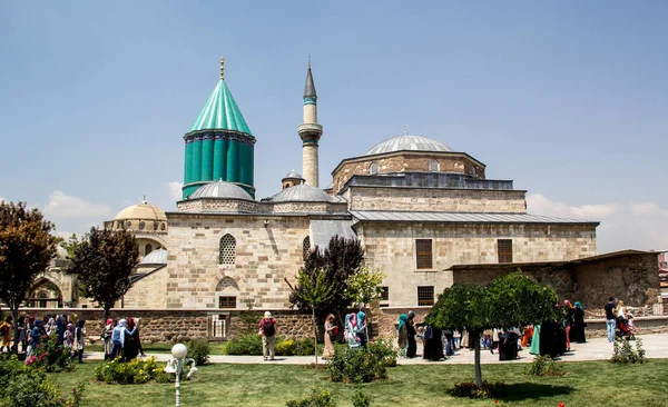 Konya Turkey Juli 2015 Mevlana Museum Som Ligger Konya Turkiet — Stockfoto