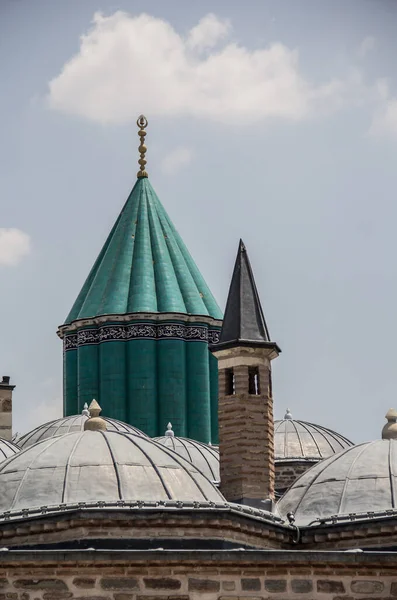 Konya Turkey Juli 2015 Het Mevlana Museum Gelegen Konya Turkije — Stockfoto