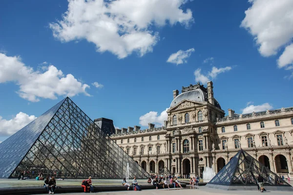 París Francés Agosto 2014 Museo Del Louvre Uno Los Museos —  Fotos de Stock