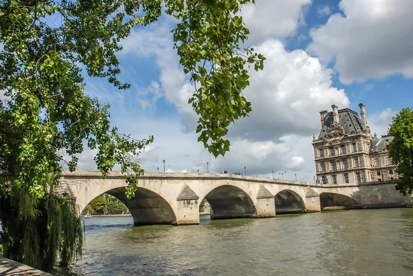 Paris Francja Sierpnia 2014 Sekwana Jest Rzeką Długości 776 482 — Zdjęcie stockowe