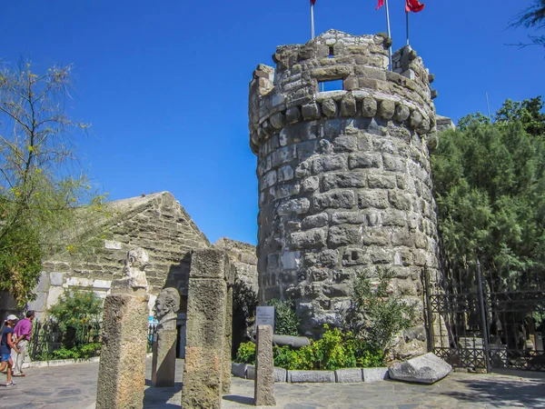 Bodrum Turkey Серпня 2012 Bodrum Castle Влітку Бодрума Мугла Бодрум — стокове фото