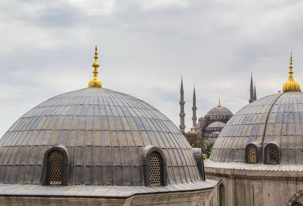 Istanbul Turkey April 2016 Sultan Ahmed Moskén Från Istanbul Turkiet — Stockfoto