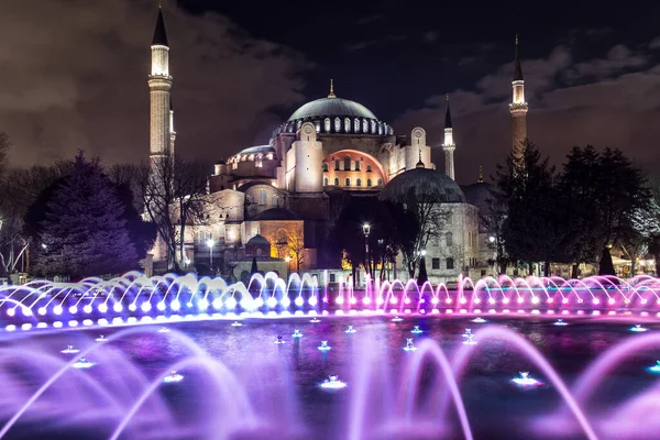 Istanbul Turchia Gennaio 2016 Santa Sofia Basilica Patriarcale Cristiana Chiesa — Foto Stock
