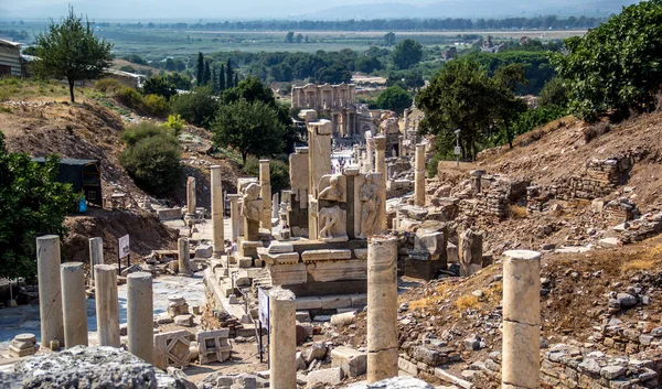 Izmir Turkey Липня 2015 Ефес Стародавнє Грецьке Місто Узбережжі Іонії — стокове фото
