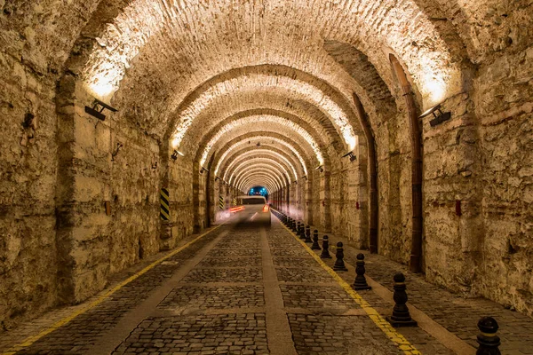 Túnel Del Palacio Beylerbeyi Turco Beylerbeyi Sarayi Tuneli Túnel Histórico — Foto de Stock