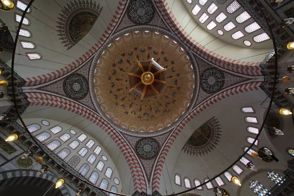 Istanbul Turkey Ağustos 2016 Süleyman Camii Nin Süleyman Camii Stanbul — Stok fotoğraf