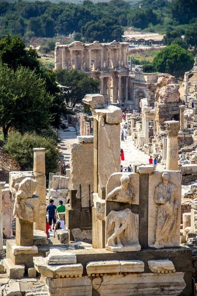 Izmir Turkey Července 2015 Efesus Bylo Starořecké Město Pobřeží Ionia — Stock fotografie