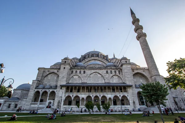 Istanbul Turquía Junio 2016 Mezquita Suleymaniye Una Mezquita Imperial Otomana — Foto de Stock