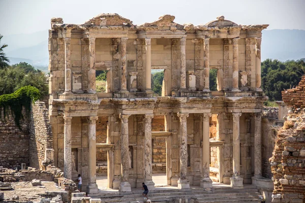 Izmir Turquía Julio 2015 Éfeso Fue Una Antigua Ciudad Griega — Foto de Stock