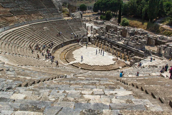 Izmir Turkey Juli 2015 Efeze Een Oude Griekse Stad Aan — Stockfoto