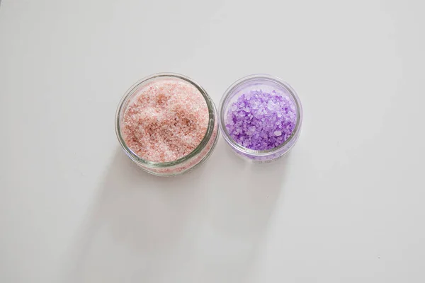 Farklı aromalı tuz.