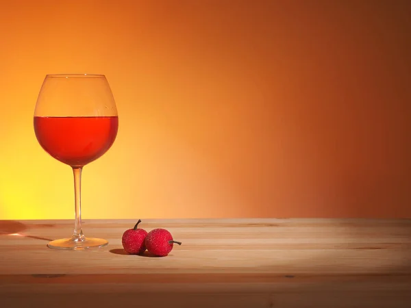 Glass of Red Wine — Stock Photo, Image