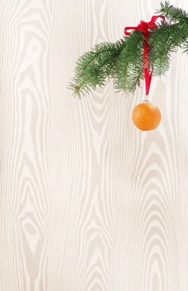 Веганська Різдвяна Концепція Дерев Яному Сільському Фоні — стокове фото