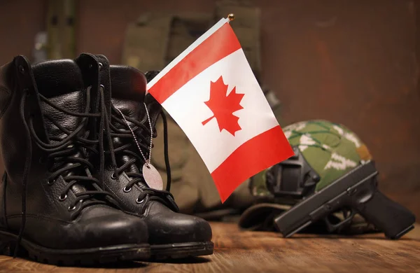 Karta Okolicznościowa Dzień Poppy Dzień Pamięci Święto Kanady Koncepcja Patriotyzm — Zdjęcie stockowe