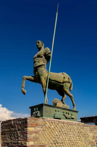 Monumento Foro Romano Pompeya — Foto de Stock