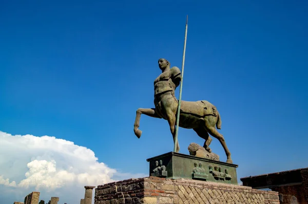 Monumento Fórum Romano Pompeia — Fotografia de Stock