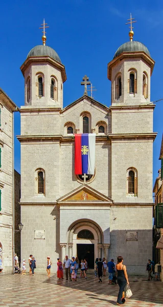 Kerk Van Sant Nicolas Kotor — Stockfoto