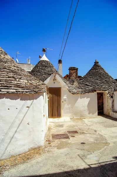 Eingangstüren Einem Trulli Alberobello — Stockfoto