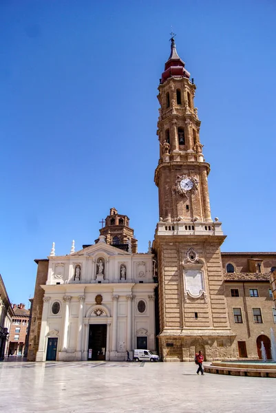 Igreja Seo Zaragoza — Fotografia de Stock