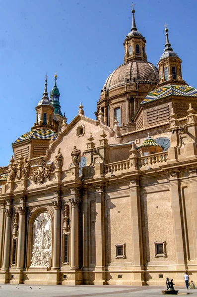 Kuppel Der Basilika Del Pilar — Stockfoto