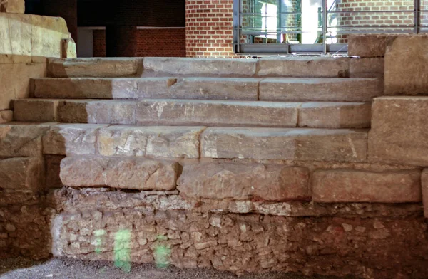 Resti Archeologici Del Porto Romano — Foto Stock