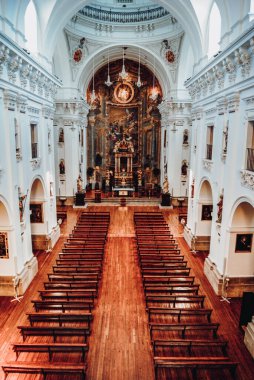 San idelfonso de Toledo Kilisesi manzarası