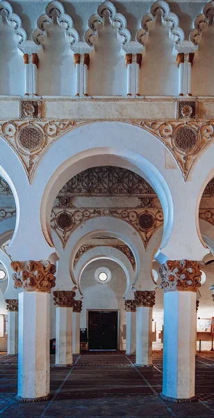 Sinagoga Santa Mara Branco Toledo — Fotografia de Stock