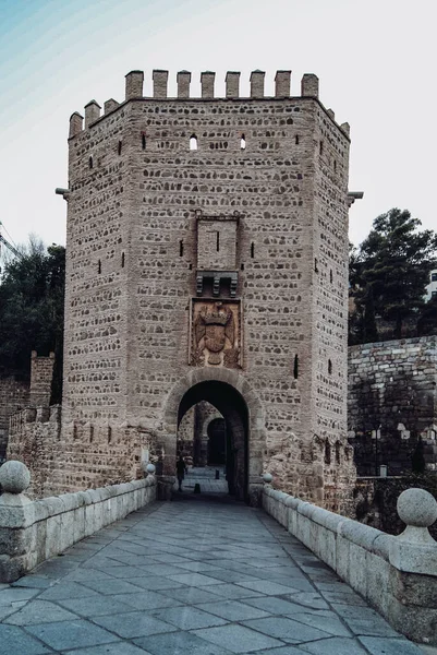 Drzwi Alcantara Wejście Toledo — Zdjęcie stockowe