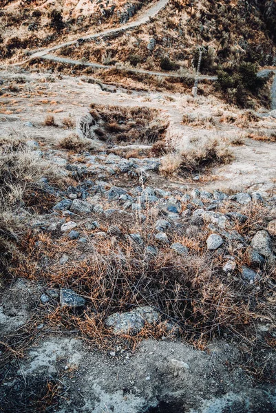 Restes Tranchées Guerre Civile Tolède — Photo