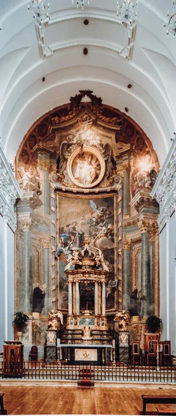 Oltářní Kostel San Idelfonso Toledo — Stock fotografie