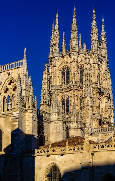 Torre Central Catedral Burgos — Foto de Stock