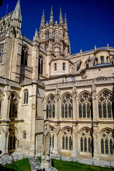 Inner Courtyard Burgos Cathedral — Stock Photo, Image