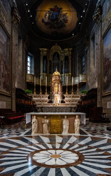 Altar Tinggi Katedral Savona — Stok Foto