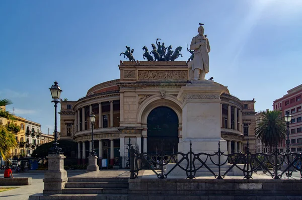 Teatro Garibaldi Polytema Palermo — Foto de Stock