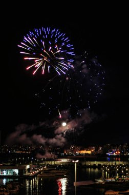 Blanes 'in ünlü yıllık havai fişek yarışması