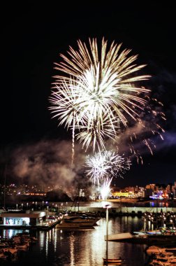 Blanes 'in ünlü yıllık havai fişek yarışması